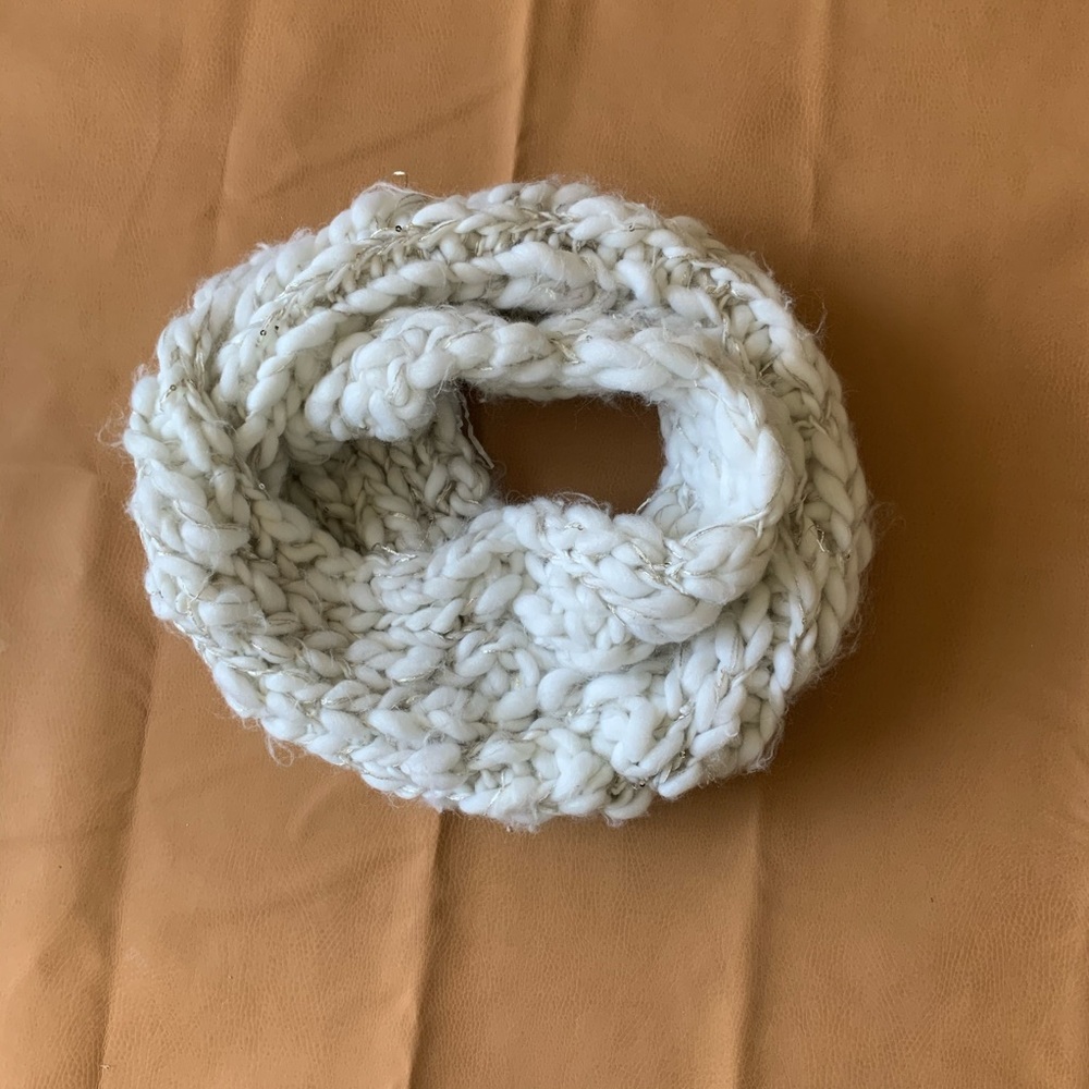 Apt. 9 Chunky Knit White Infinity Scarf